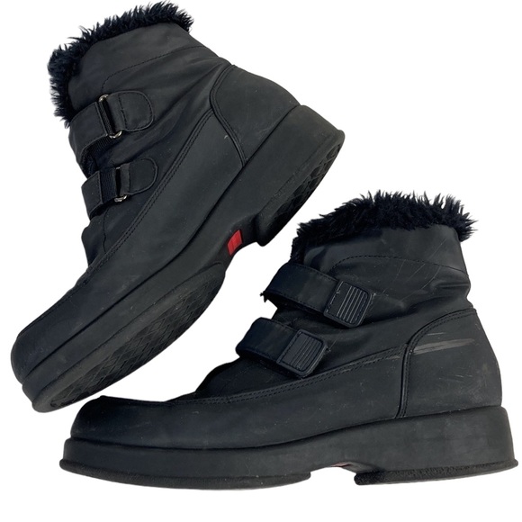 London Fog Black Weather Resistant Boot - Picture 8 of 16